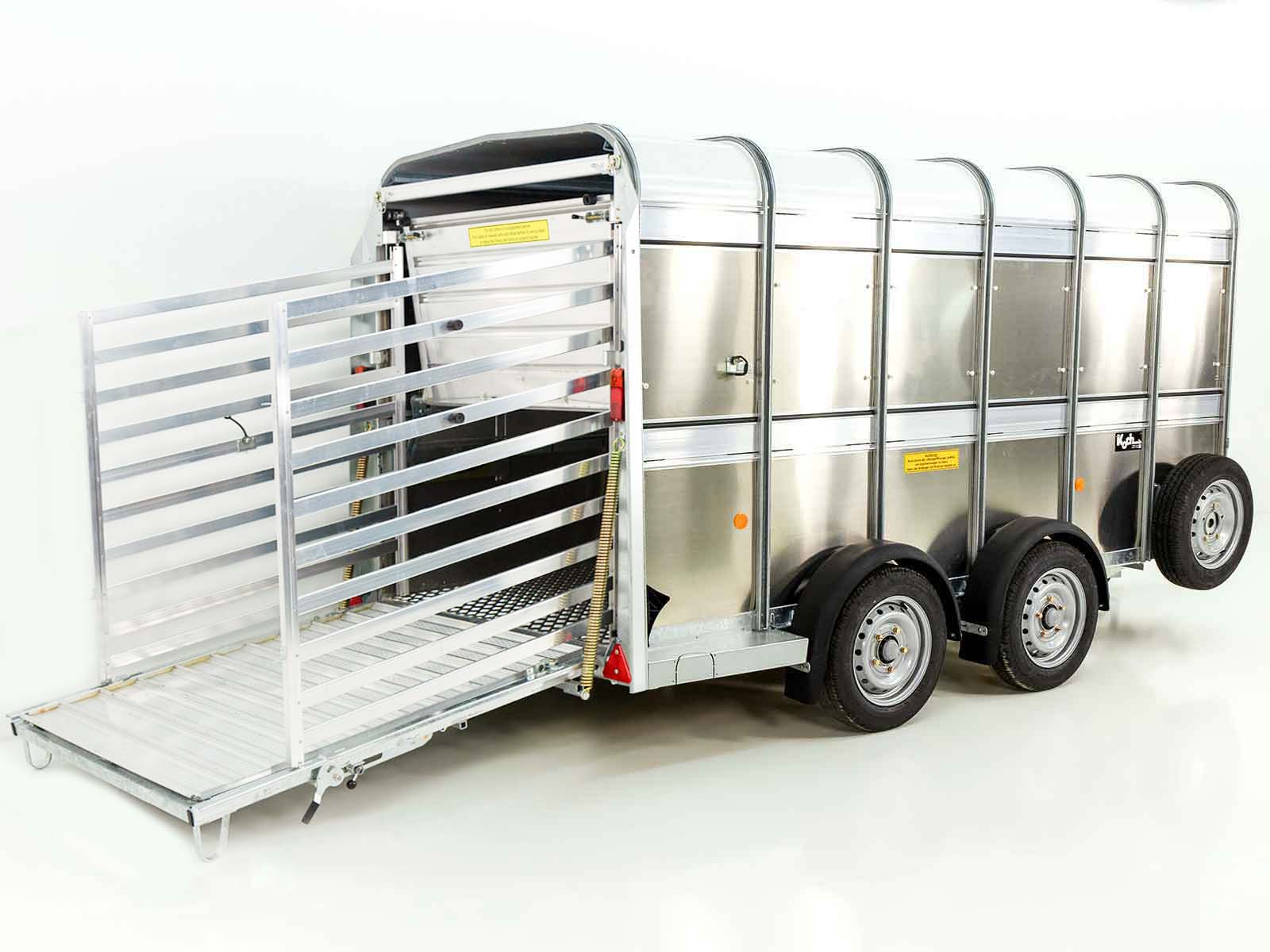 Ifor Williams Viehanhänger TA5 HD 12×6 156×372 cm Höhe: 183 cm 3,5t - Doppelstock Neufahrzeug – Bild 10