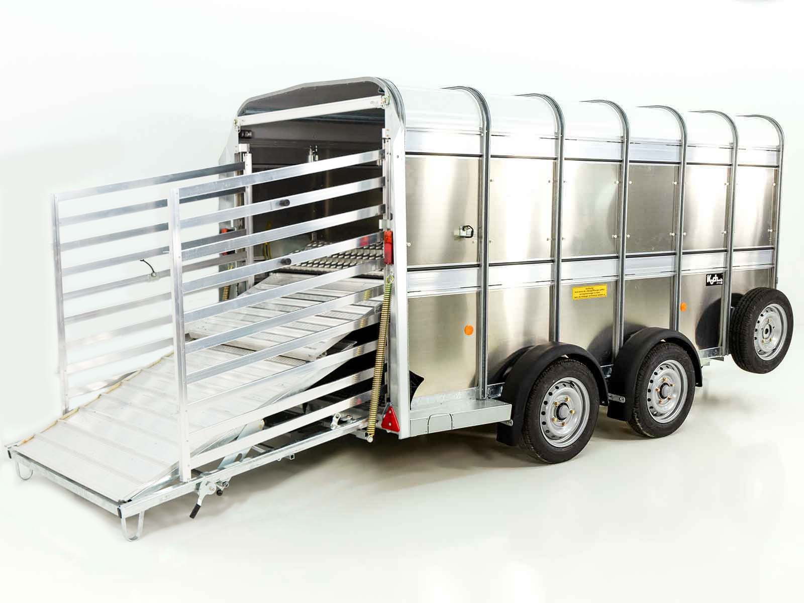 Ifor Williams Viehanhänger TA5 HD 12×6 156×372 cm Höhe: 183 cm 3,5t - Doppelstock Neufahrzeug – Bild 11