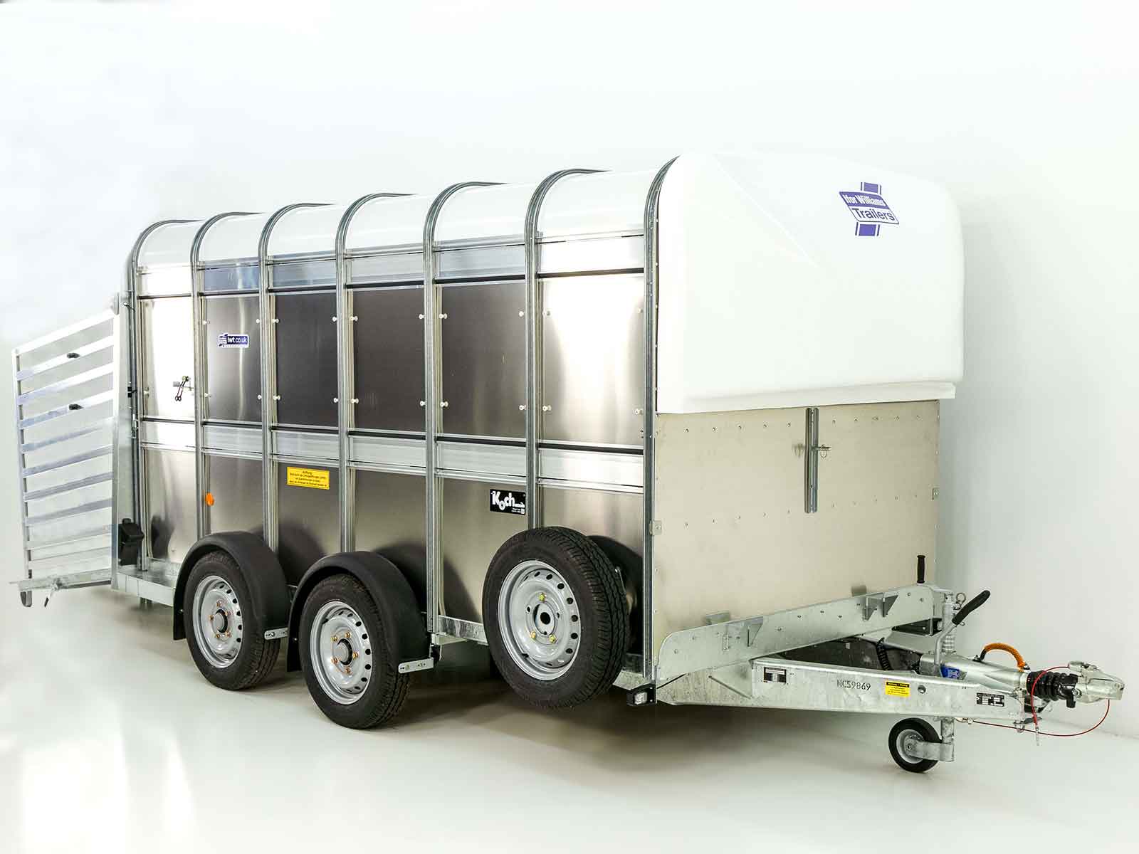 Ifor Williams Viehanhänger TA5 HD 12×6 156×372 cm Höhe: 183 cm 3,5t - Doppelstock Neufahrzeug