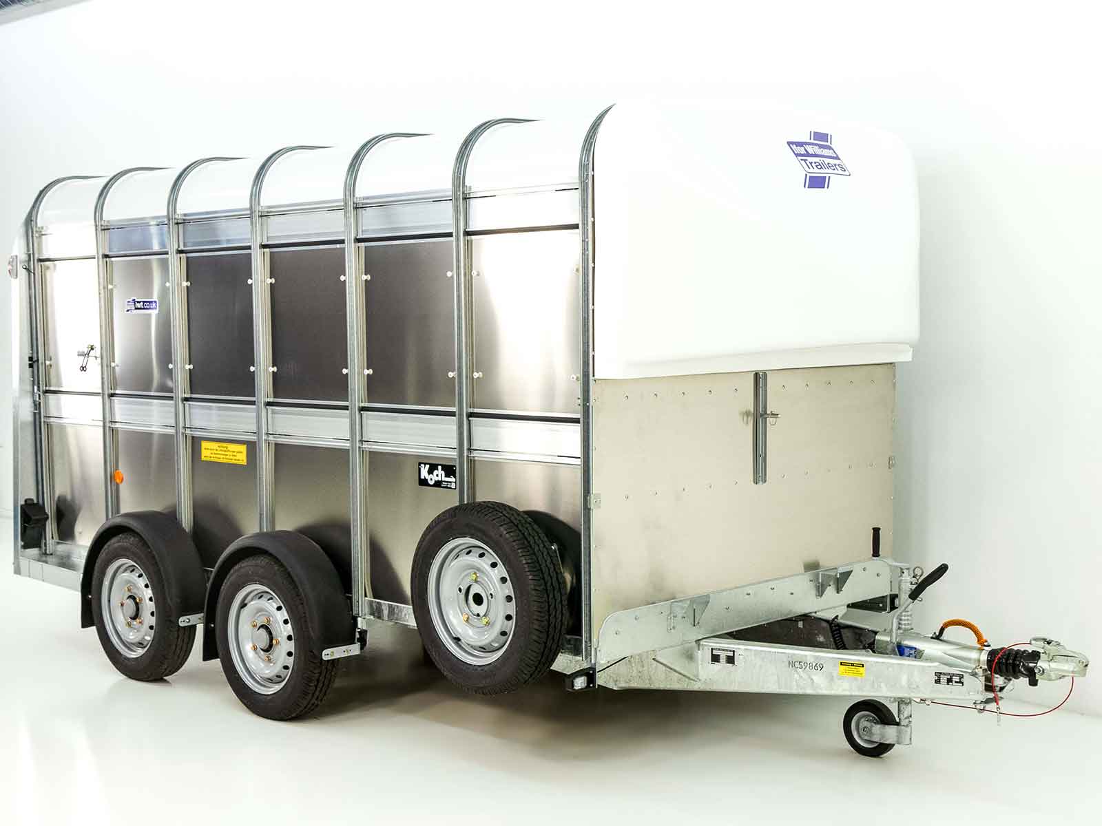 Ifor Williams Viehanhänger TA5 HD 12×6 156×372 cm Höhe: 183 cm 3,5t - Doppelstock Neufahrzeug – Bild 13