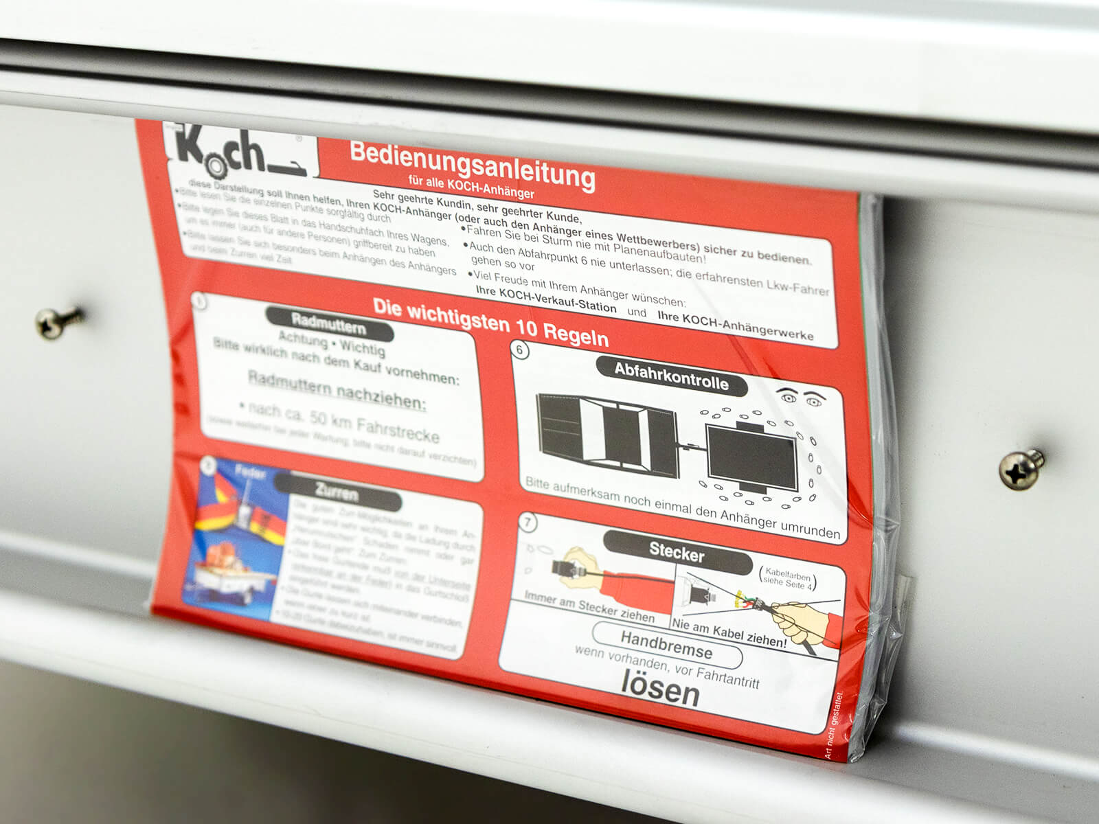 Deckelanhänger | 150x300cm | 750kg – Bild 10