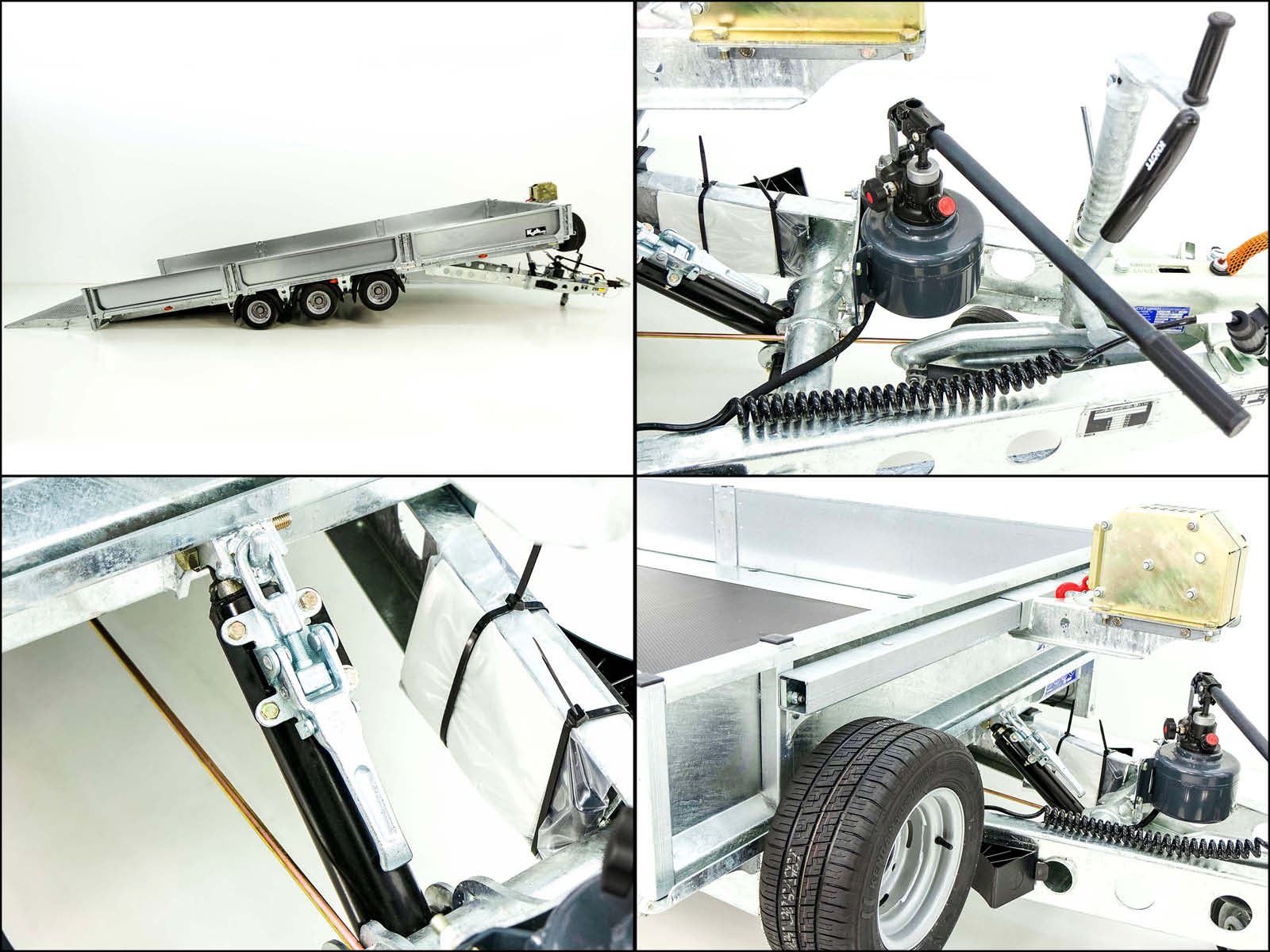 Ifor Williams Hochlader Transportanhänger 204×550 cm - 3,5t - kippbar - Typ TB 5521 Neufahrzeug – Bild 12