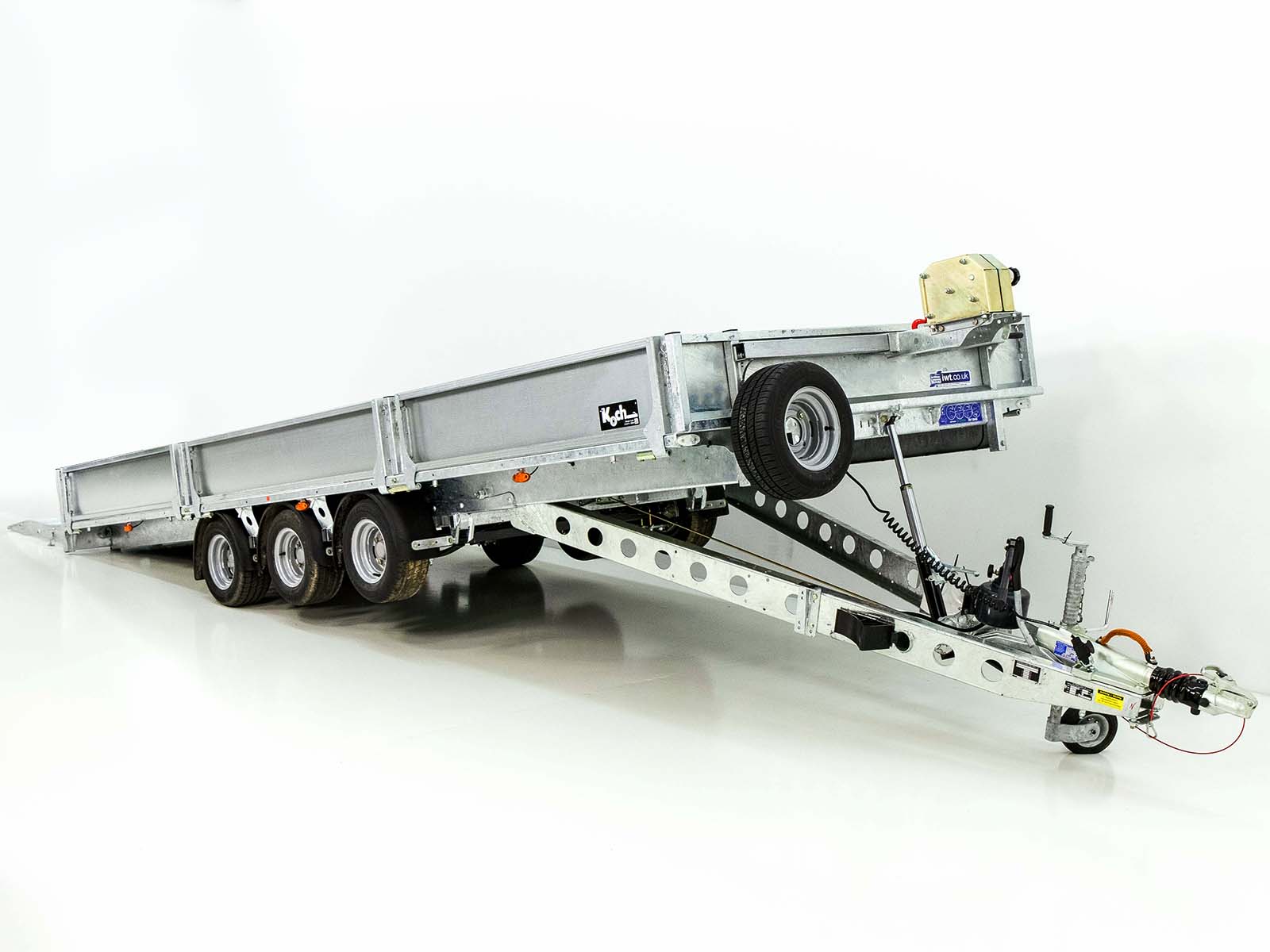 Ifor Williams Hochlader Transportanhänger 204×550 cm - 3,5t - kippbar - Typ TB 5521 Neufahrzeug – Bild 4