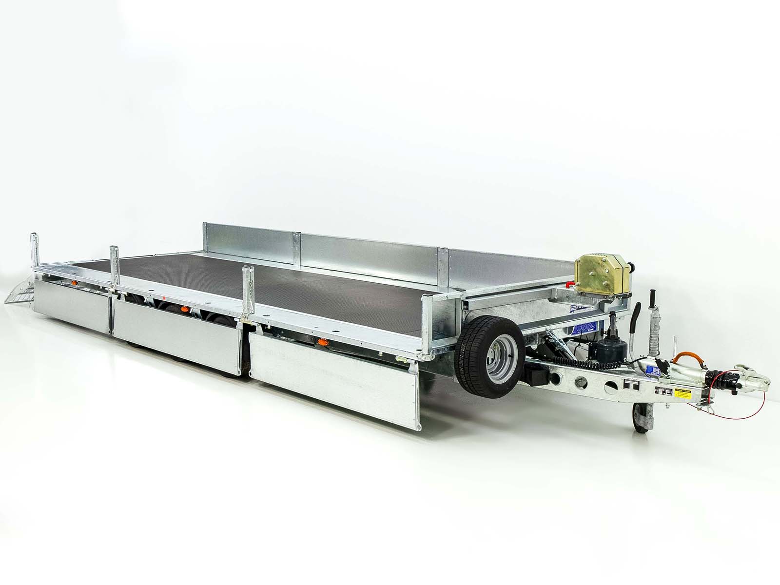 Ifor Williams Hochlader Transportanhänger 204×550 cm - 3,5t - kippbar - Typ TB 5521 Neufahrzeug – Bild 8