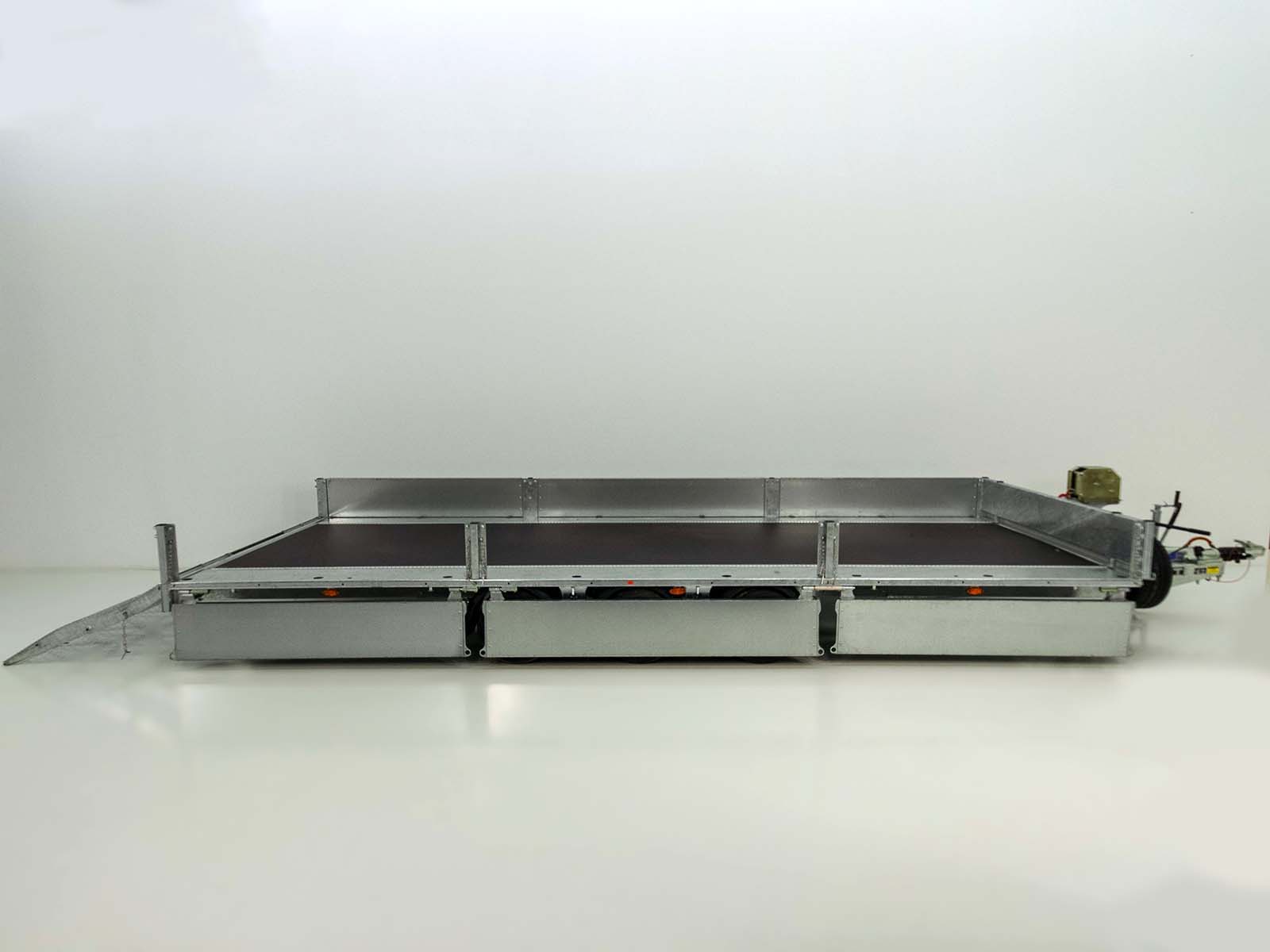 Ifor Williams Hochlader Transportanhänger 204×550 cm - 3,5t - kippbar - Typ TB 5521 Neufahrzeug – Bild 9