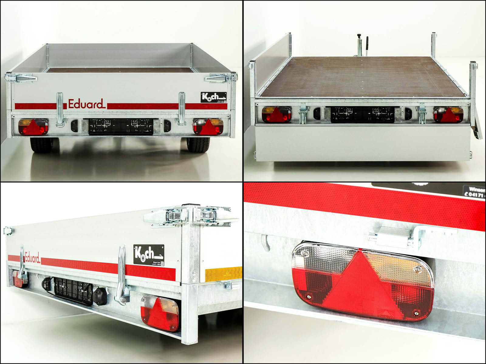 Eduard Hochlader Transportanhänger 3518 GD - 180×356 cm - 2,7t Neufahrzeug – Bild 9