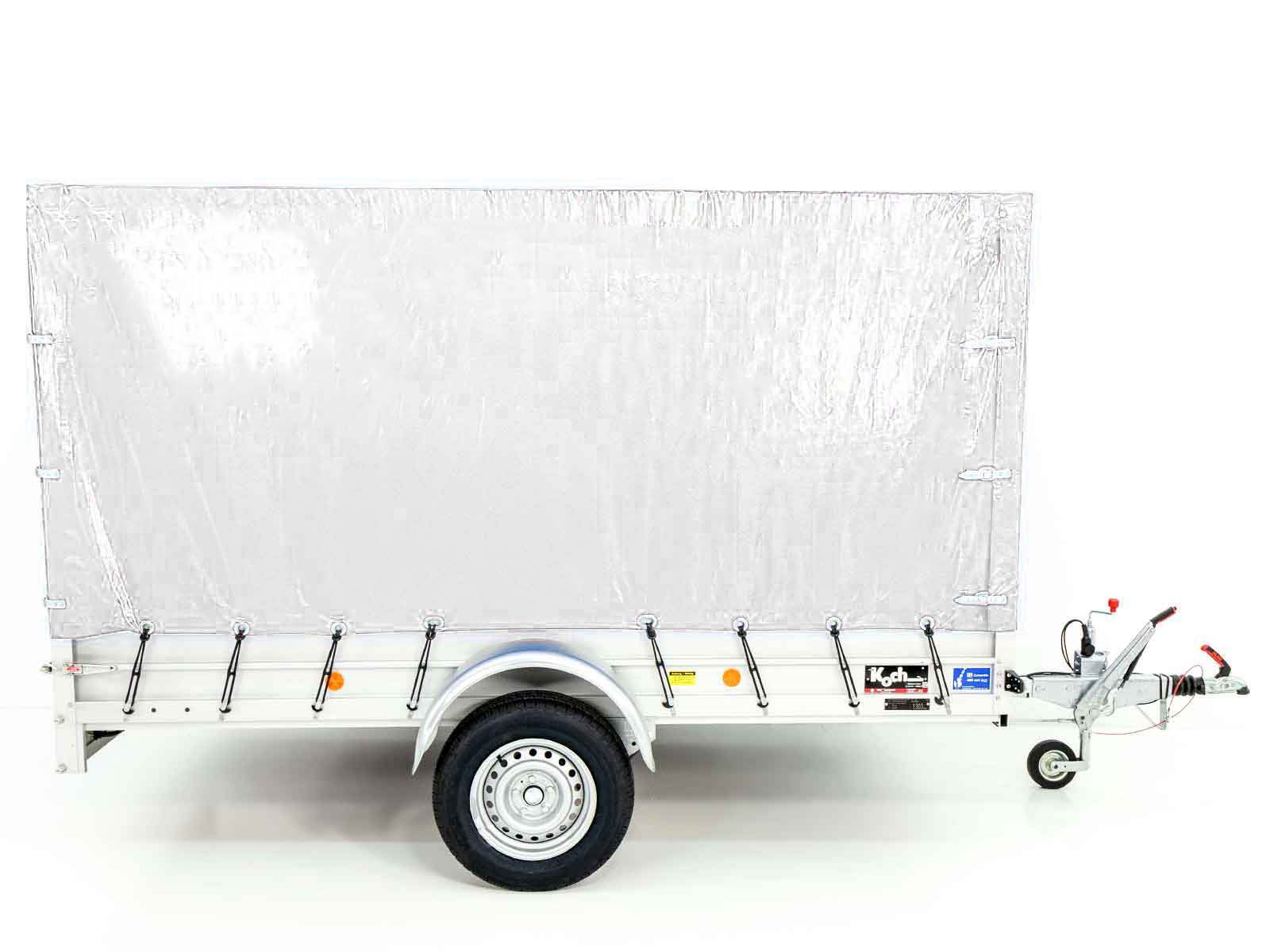Typ 7.13 Anhänger | Ladefläche 150x300cm | 1300kg | mit Plane Weiß – Bild 14