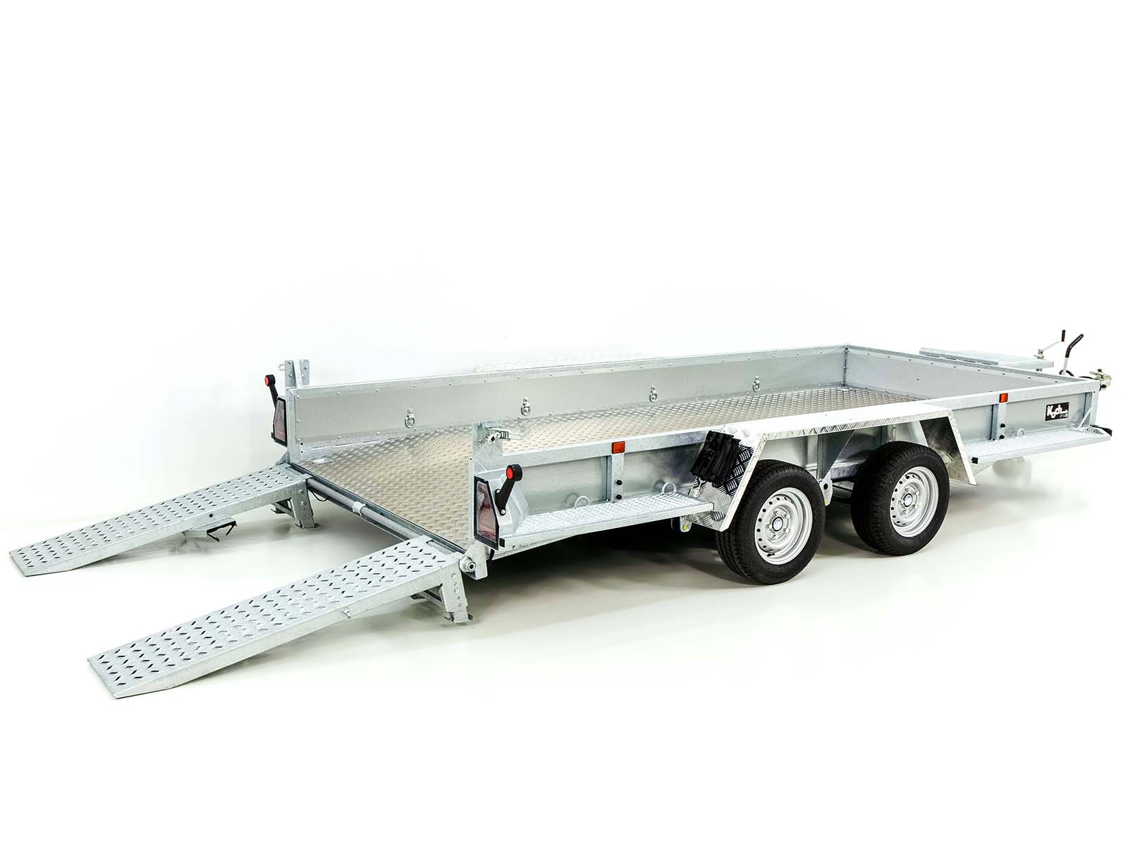 Variant Baumaschinenanhänger Maxi Load 180×400 3,5t - Einzelrampen - Aluboden Beavertail Neufahrzeug – Bild 9