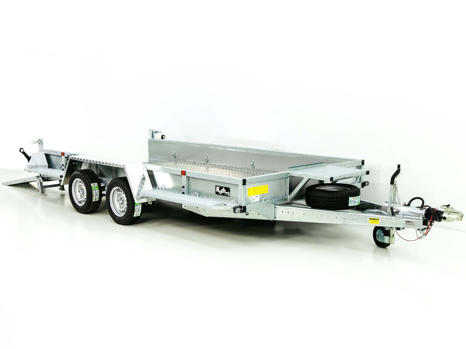 Variant Baumaschinenanhänger Maxi Load 180×400 3,5t - Einzelrampen - Aluboden Beavertail Neufahrzeug – Bild 10