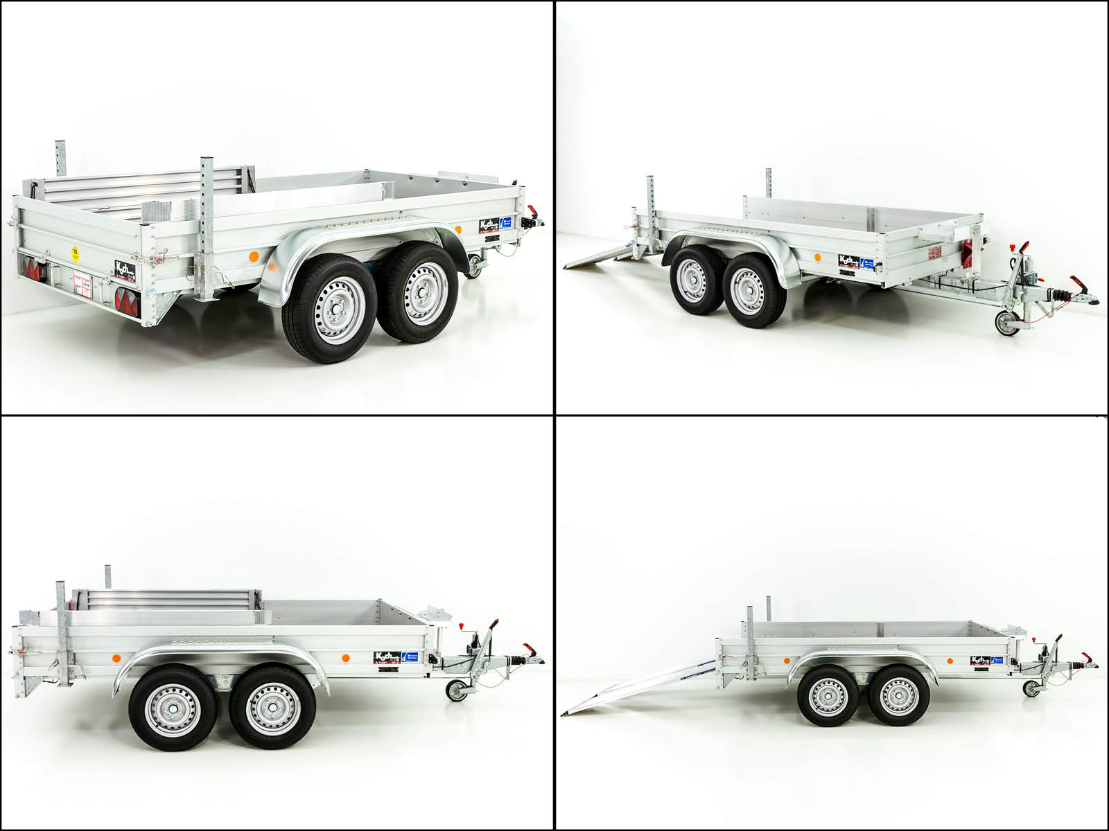 Transportanhänger Tandemanhänger | 150x300cm | 2600kg zGG | Typ 7.26 – Bild 6