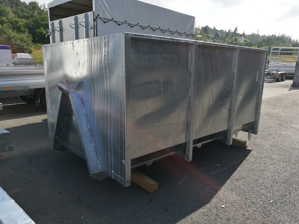 Vezeko Abroll-Mulde 247x178x105 cm pour KONOS - Hakengerät Neufahrzeug – Bild 5
