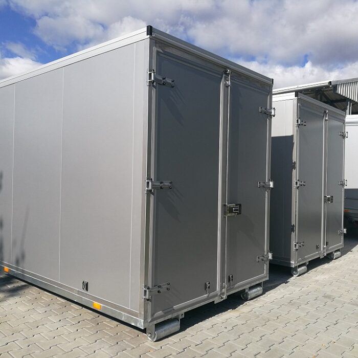 Vezeko Sandwichkoffer Aufbau 260x176x200 cm für KONOS - Hakengerät Neufahrzeug