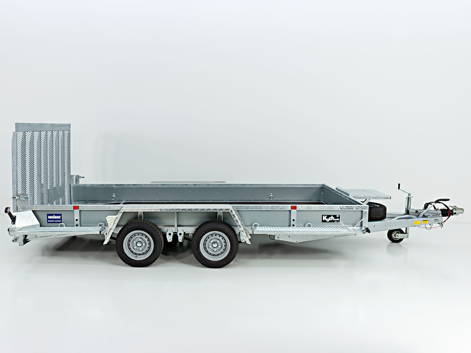 Variant Baumaschinenanhänger Maxi Load 180×400 3,5t - Rampe - Beavertail Neufahrzeug – Bild 11