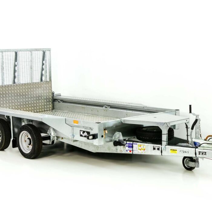 Ifor Williams Baumaschinenanhänger GX105 HD 157×303 3,5t - Alu - Auffahrrampe Neufahrzeug