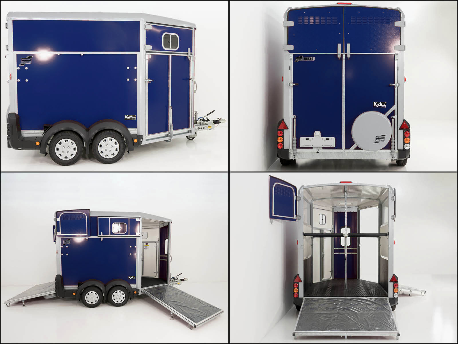 Ifor | Ladefläche | Pferdeanhänger Blau – Bild 7