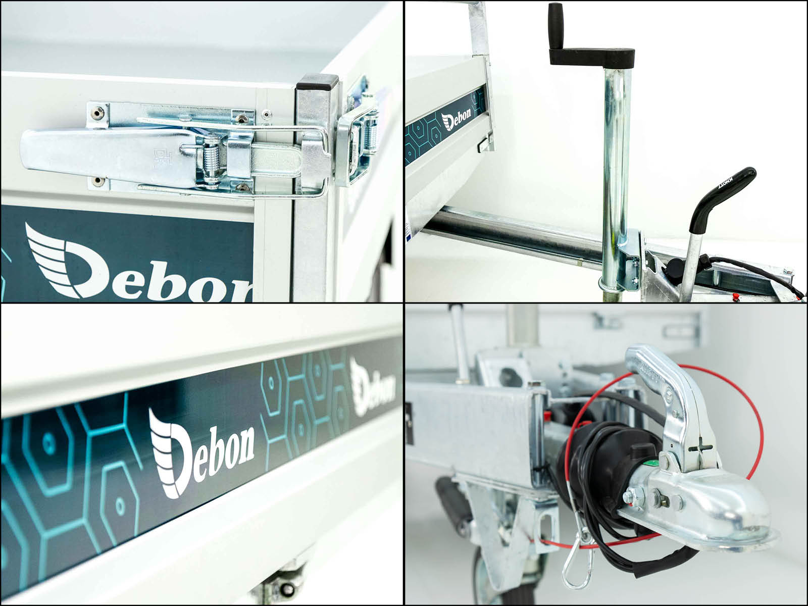 Debon Heckkipper 150x250cm 1,5t - E-Pumpe Neufahrzeug – Bild 8