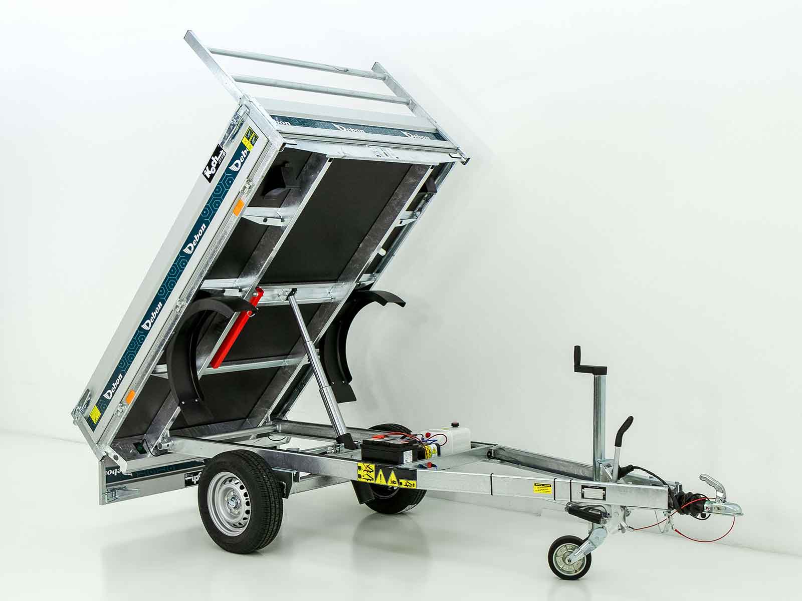 Debon Heckkipper 150x250cm 1,5t - E-Pumpe Neufahrzeug – Bild 10