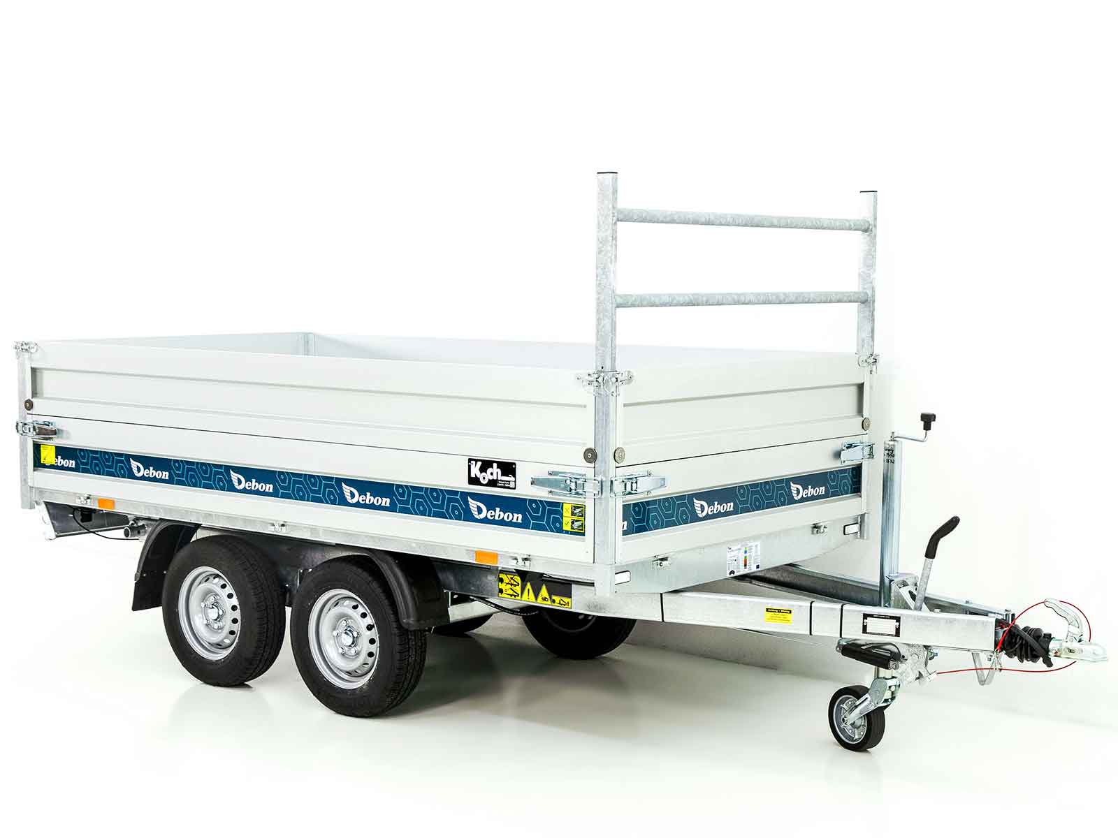 Debon Heckkipper 155x305cm 2,0t - E-Pumpe - BWA Neufahrzeug (Réf. GA-10915-25)