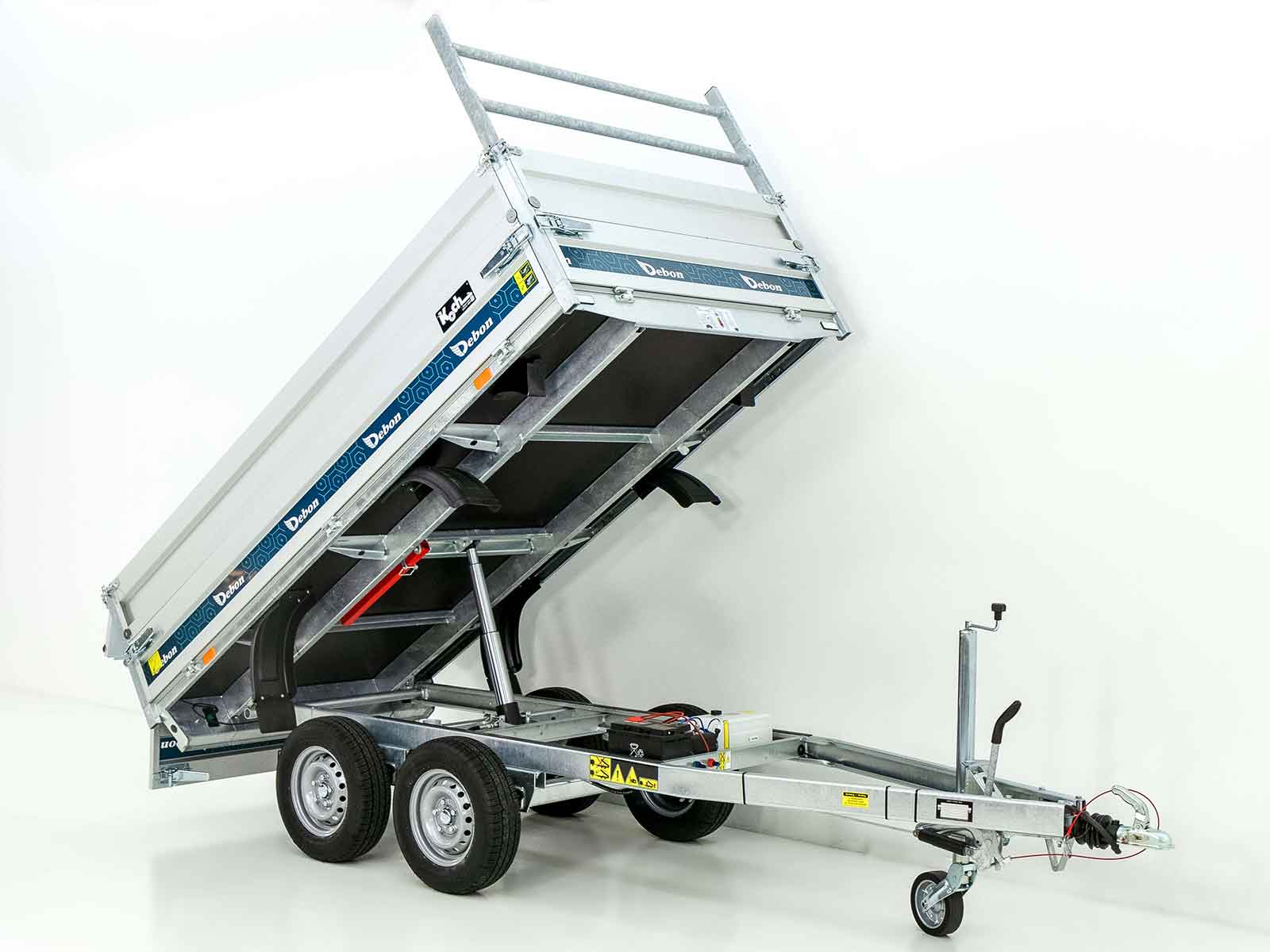 Debon Heckkipper 155x305cm 2,0t - E-Pumpe - BWA Neufahrzeug (Réf. GA-10915-25) – Bild 8