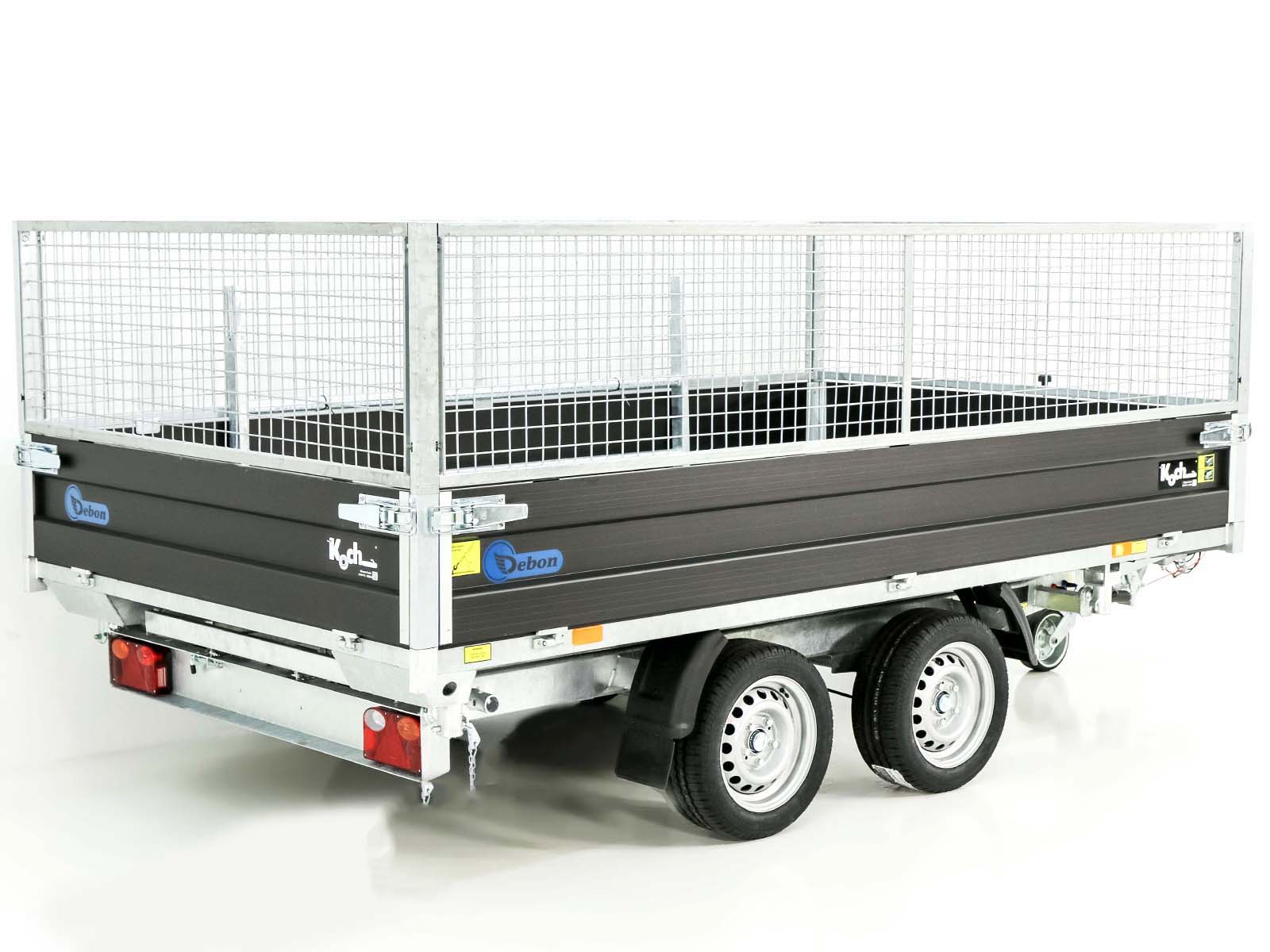 Debon Dreiseitenkipper 180×324 3,5t - Black Edition - Gitter Neufahrzeug – Bild 14