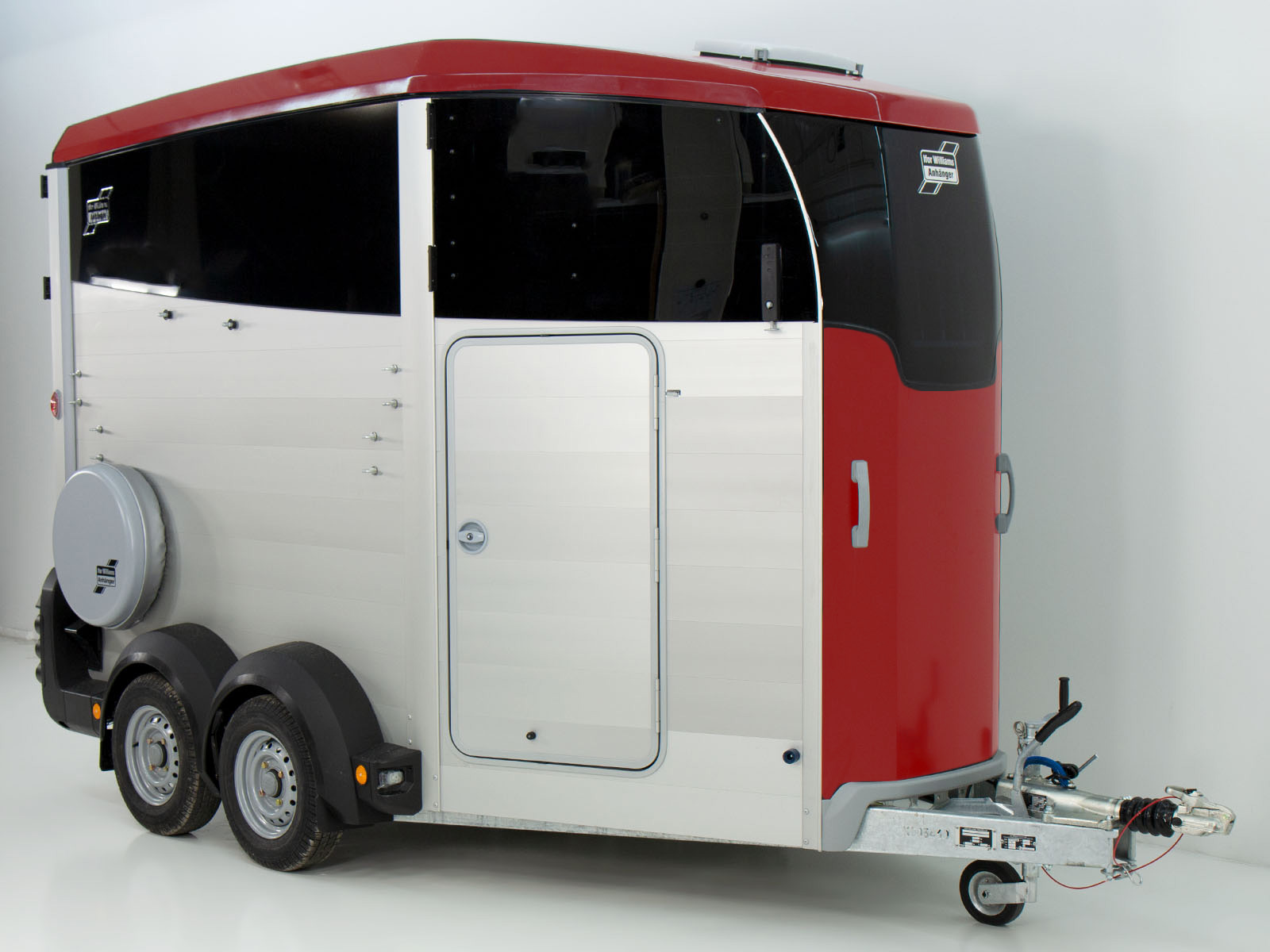 Transportanhänger Ifor Rot | zGG | Pferdeanhänger (Réf. GA-8835-25)