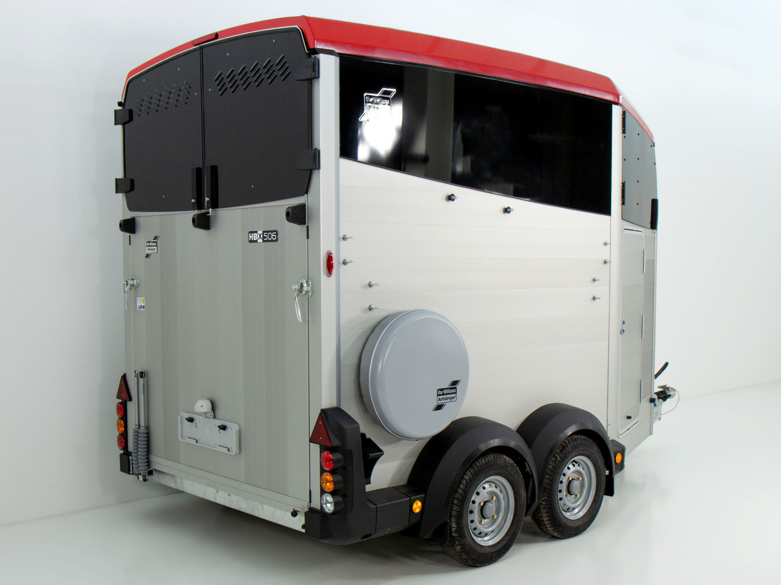 Transportanhänger Ifor Rot | zGG | Pferdeanhänger (Réf. GA-8835-25) – Bild 2