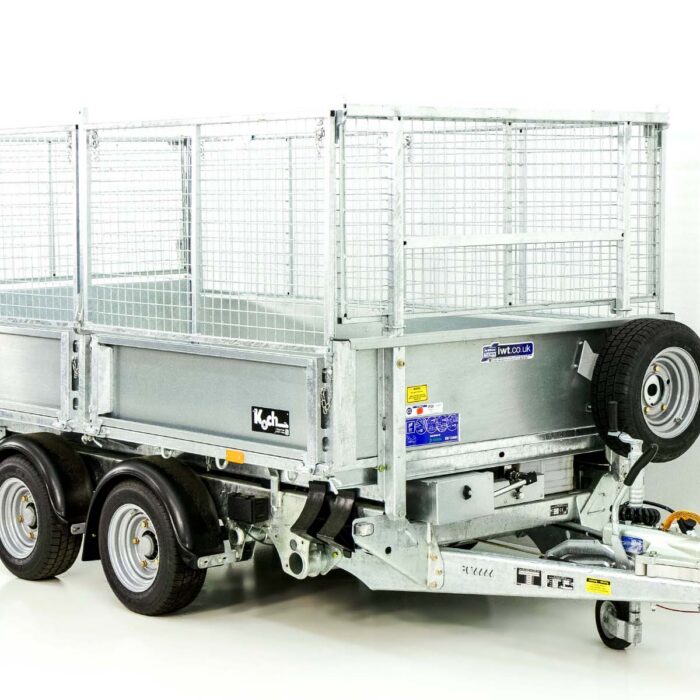 Ifor Williams Heckkipper TT 3017 170x300cm 3,5t - E-Pumpe - Gitter 80cm Neufahrzeug
