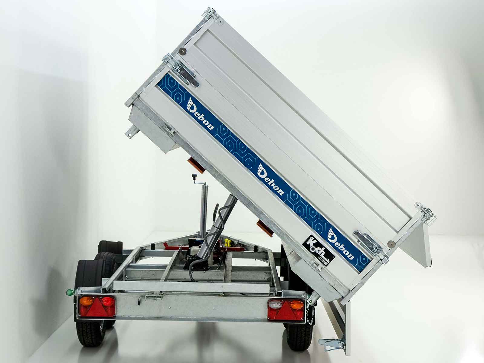 Debon Dreiseitenkipper 180×306 2,6t - E-Pumpe - BWA Neufahrzeug – Bild 2