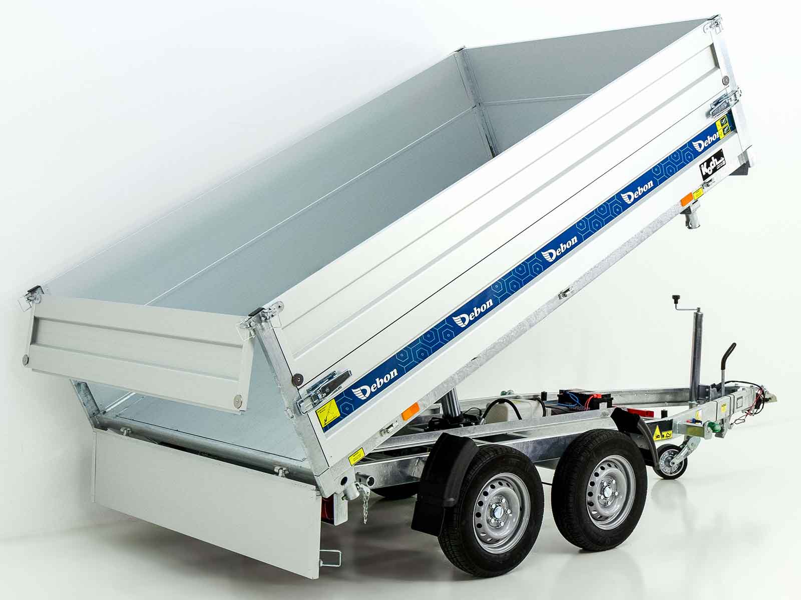 Debon Dreiseitenkipper 180×306 2,6t - E-Pumpe - BWA Neufahrzeug – Bild 12
