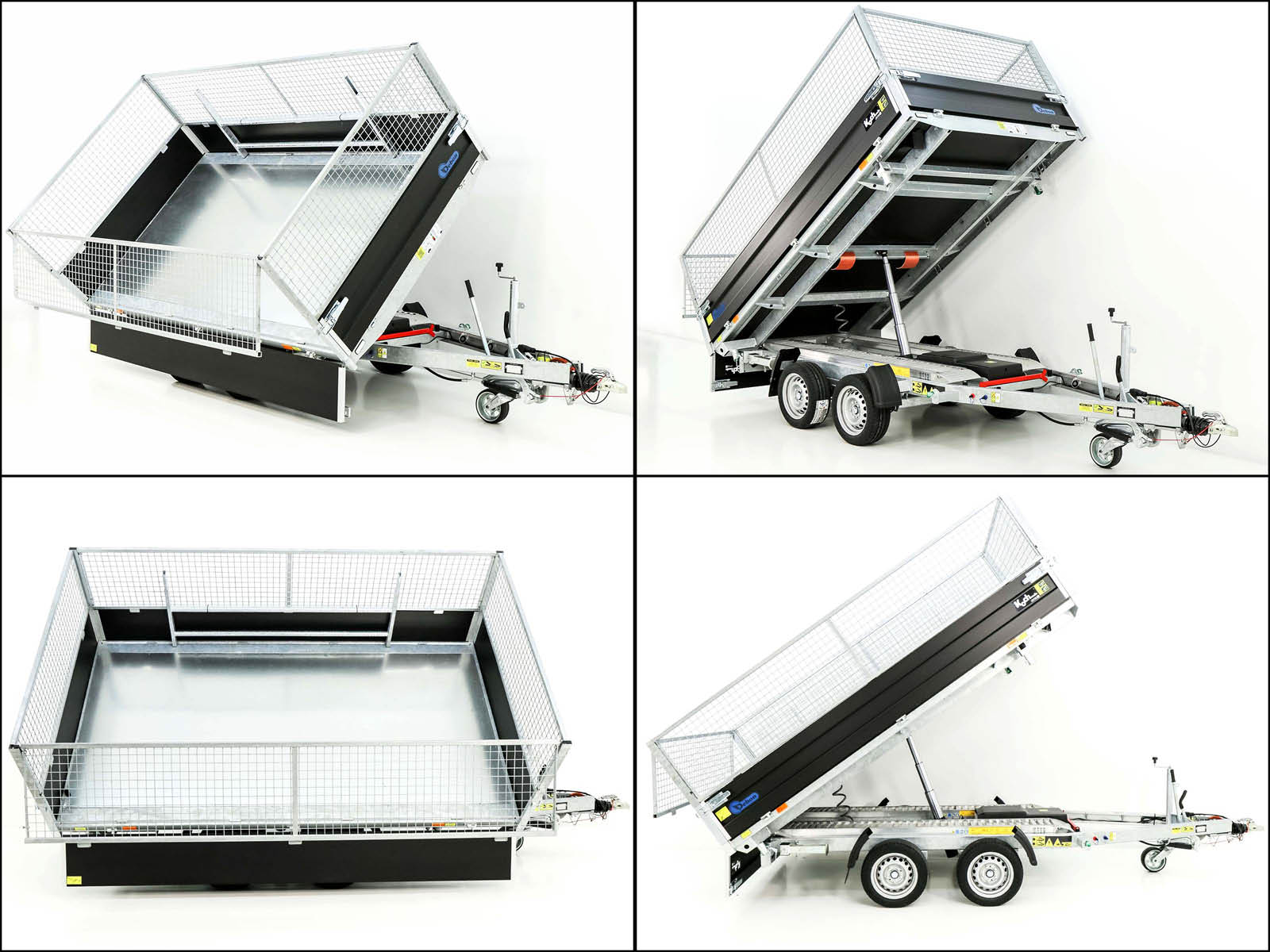 Debon Dreiseitenkipper 180×324 3,5t - Black Edition - Gitter - Rampen - Stützen Neufahrzeug – Bild 13