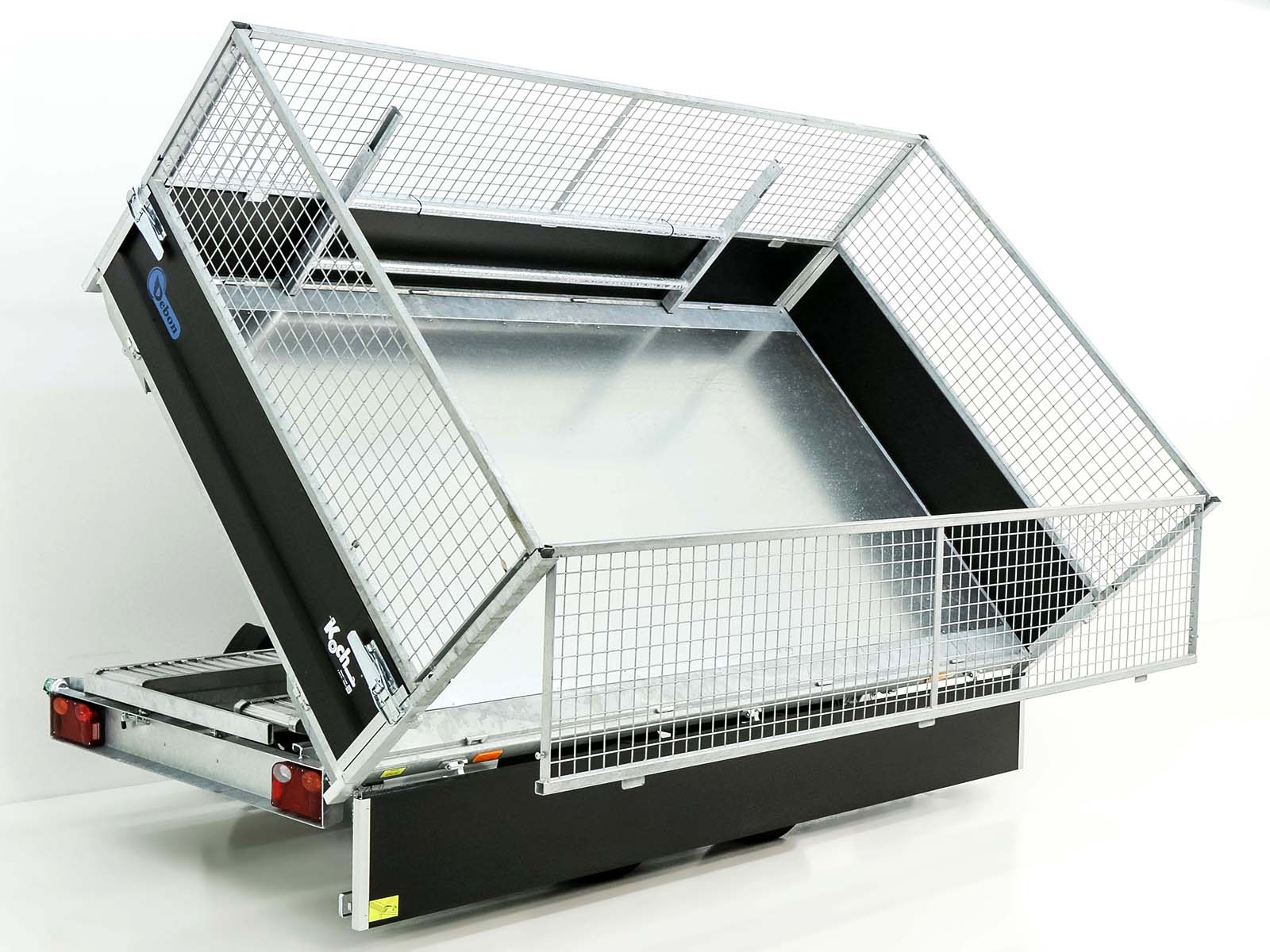 Debon Dreiseitenkipper 180×324 3,5t - Black Edition - Gitter - Rampen - Stützen Neufahrzeug – Bild 6