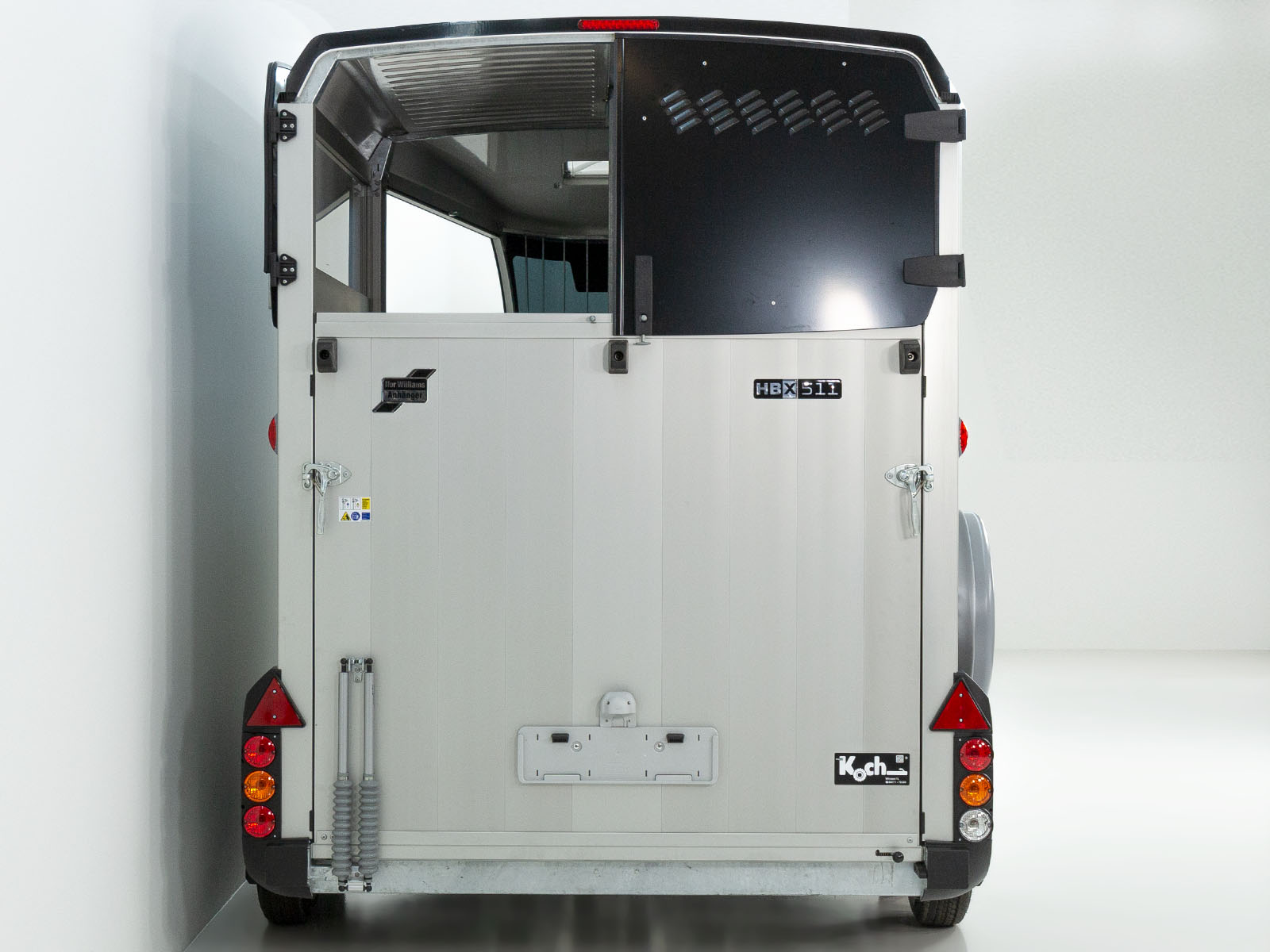 Pferdeanhänger Ifor | 2700kg zGG | Schwarz – Bild 2