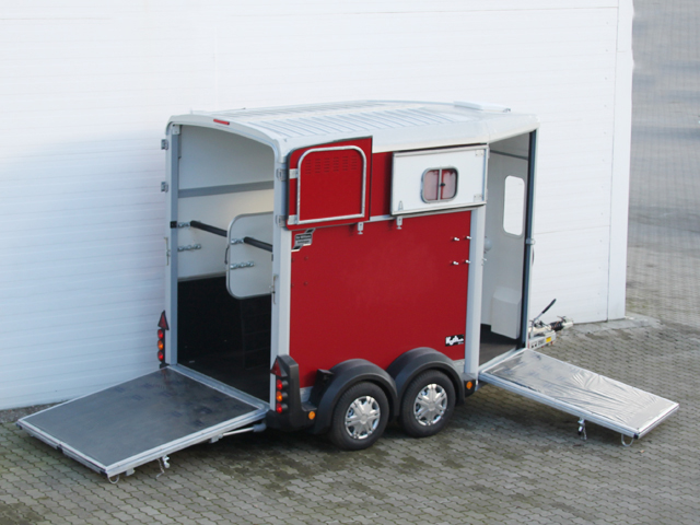 Ifor | Pferdeanhänger rot – Bild 8