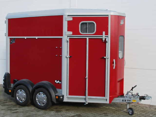 Ifor | Pferdeanhänger rot – Bild 2