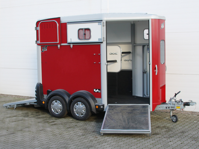 Ifor | Pferdeanhänger rot – Bild 4