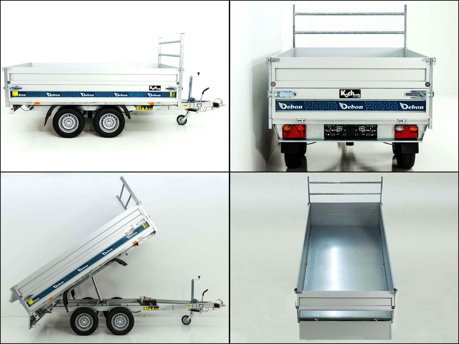 Debon Heckkipper 155x305cm 2,0t - E-Pumpe - BWA Neufahrzeug (Réf. GA-10641-25) – Bild 6