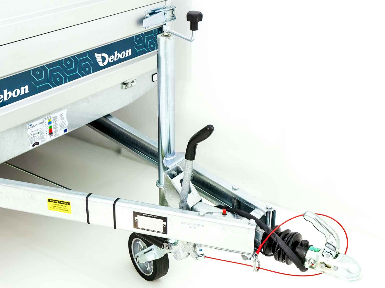 Debon Heckkipper 155x305cm 2,0t - E-Pumpe - BWA Neufahrzeug (Réf. GA-10641-25) – Bild 3