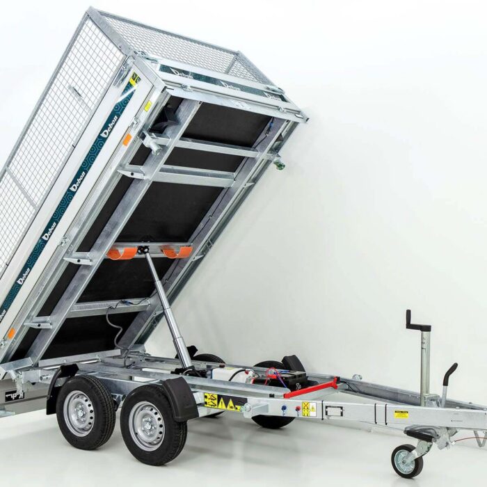 Debon Dreiseitenkipper 180×306 2,6t - E-Pumpe - Gitter Neufahrzeug