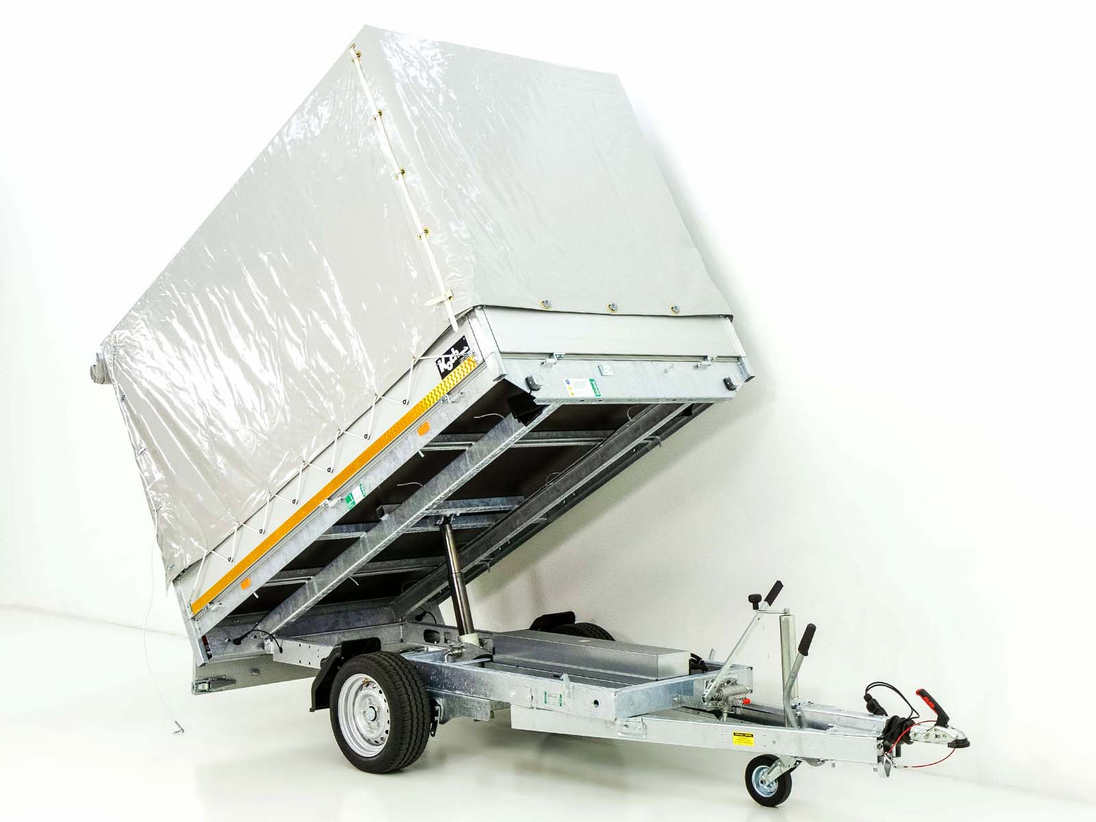 PKW-Anhänger Eduard | 150x256cm Nutzfläche | Hochplane 160cm – Bild 6