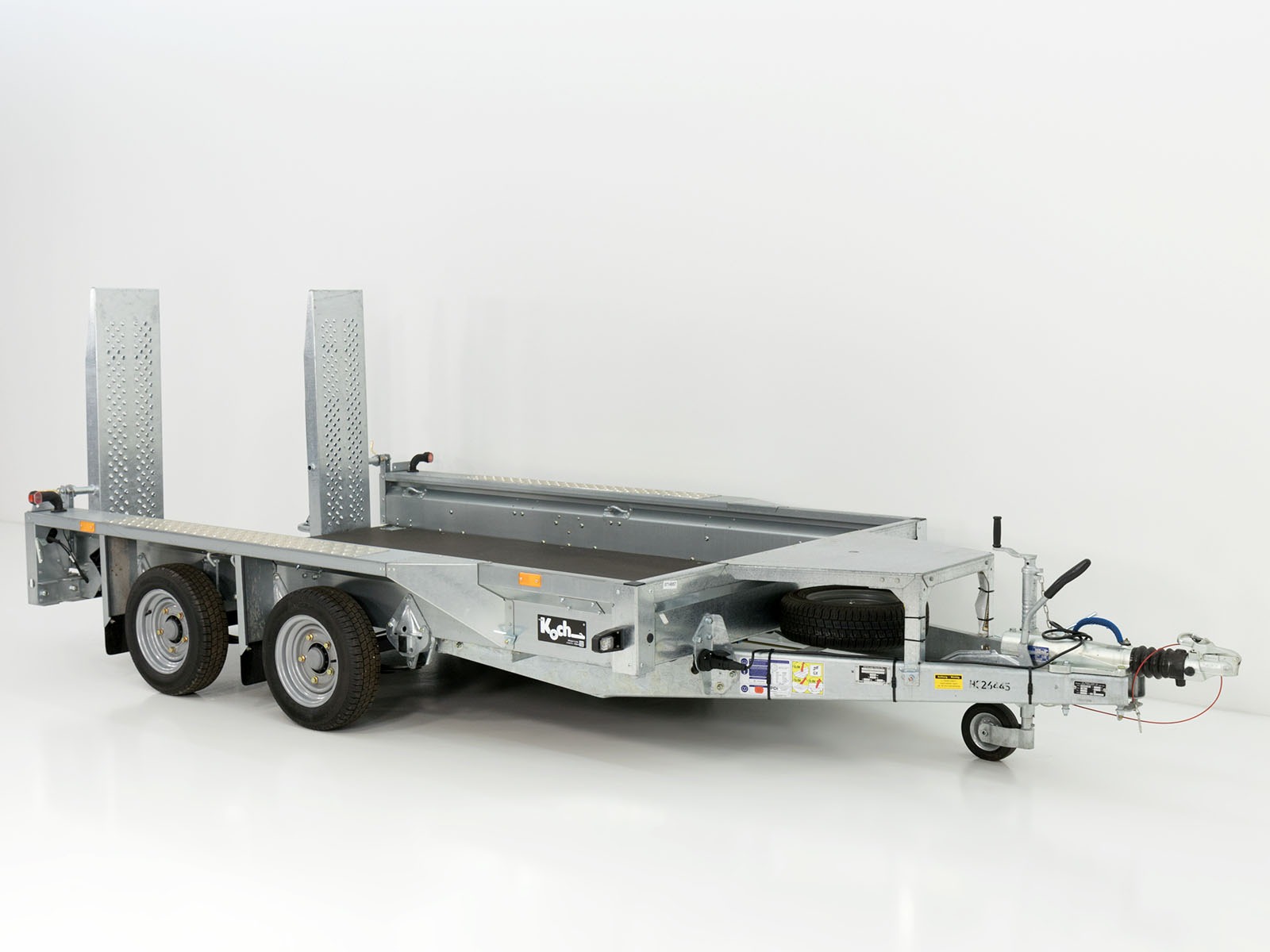 Ifor Williams Baumaschinenanhänger GX105 HD 157×303 3,5t - Einzelrampen Neufahrzeug (Réf. GA-9527-25) – Bild 9