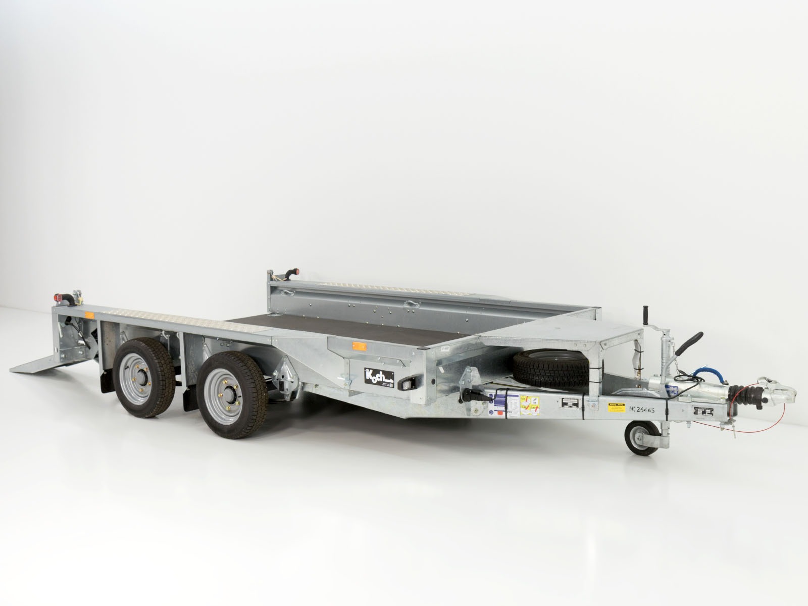 Ifor Williams Baumaschinenanhänger GX105 HD 157×303 3,5t - Einzelrampen Neufahrzeug (Réf. GA-9527-25)