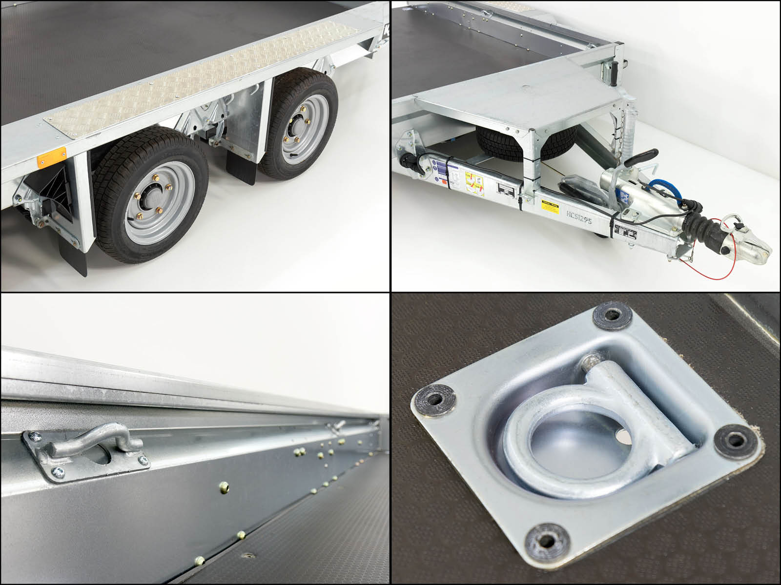 Ifor Williams Baumaschinenanhänger GX105 HD 157×303 3,5t - Einzelrampen Neufahrzeug (Réf. GA-9527-25) – Bild 13