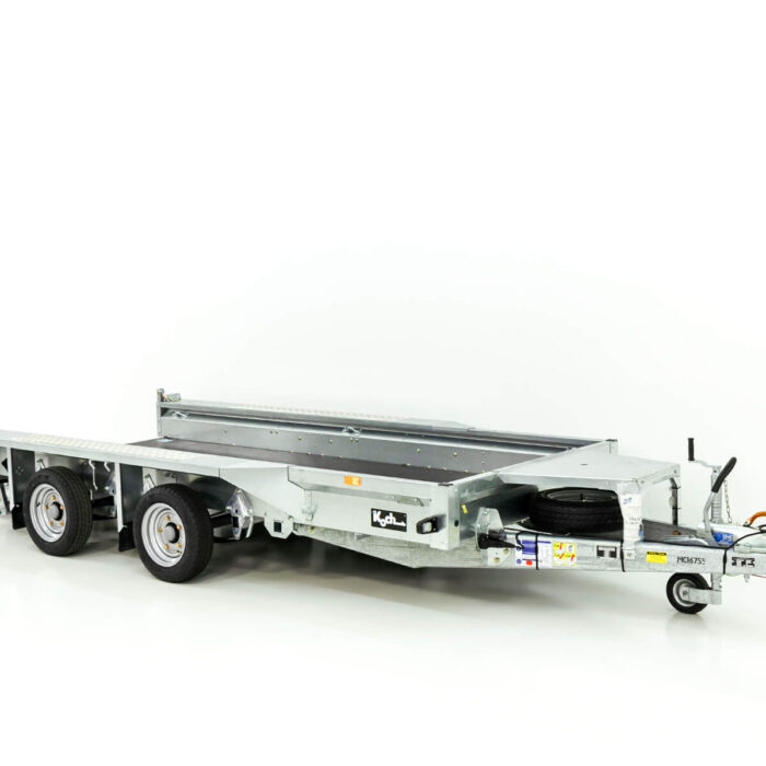 Ifor Williams Baumaschinenanhänger GX125 157×366 3,5t - Rampe 1,2m Neufahrzeug