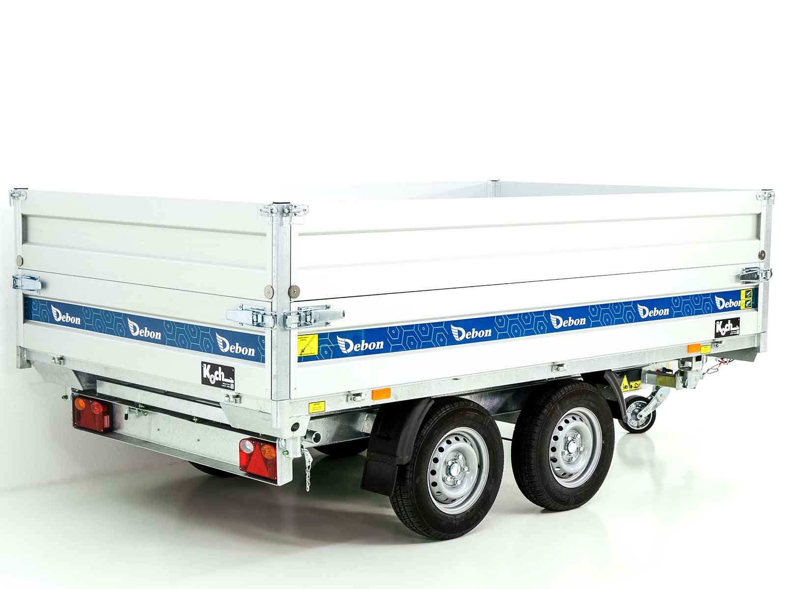 Debon Dreiseitenkipper 180x306cm 2,6t - E-Pumpe - BWA Neufahrzeug – Bild 8