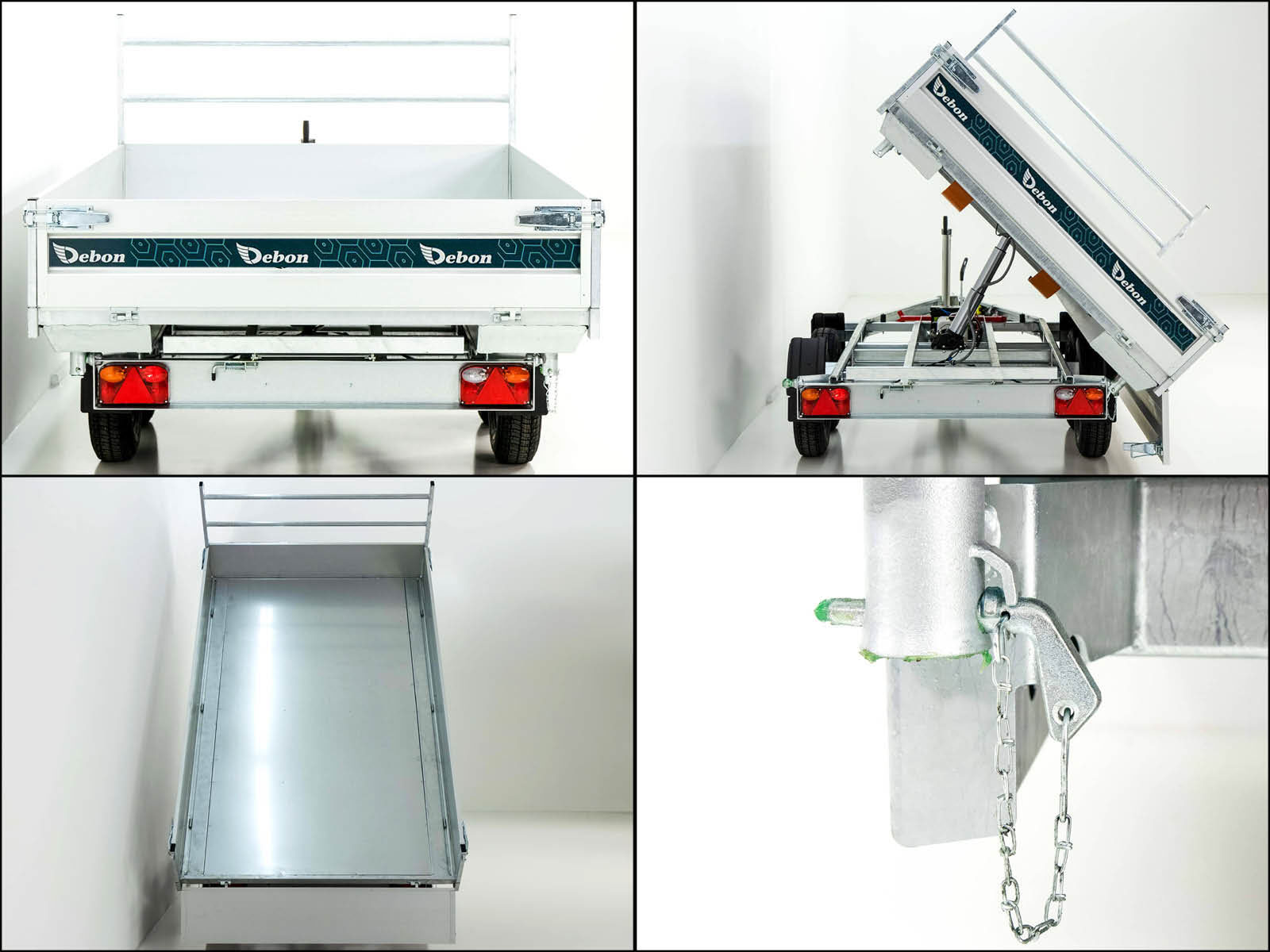 PKW-Anhänger Debon | 180x306cm | 2600kg zGG (Réf. GA-10645-25) – Bild 2