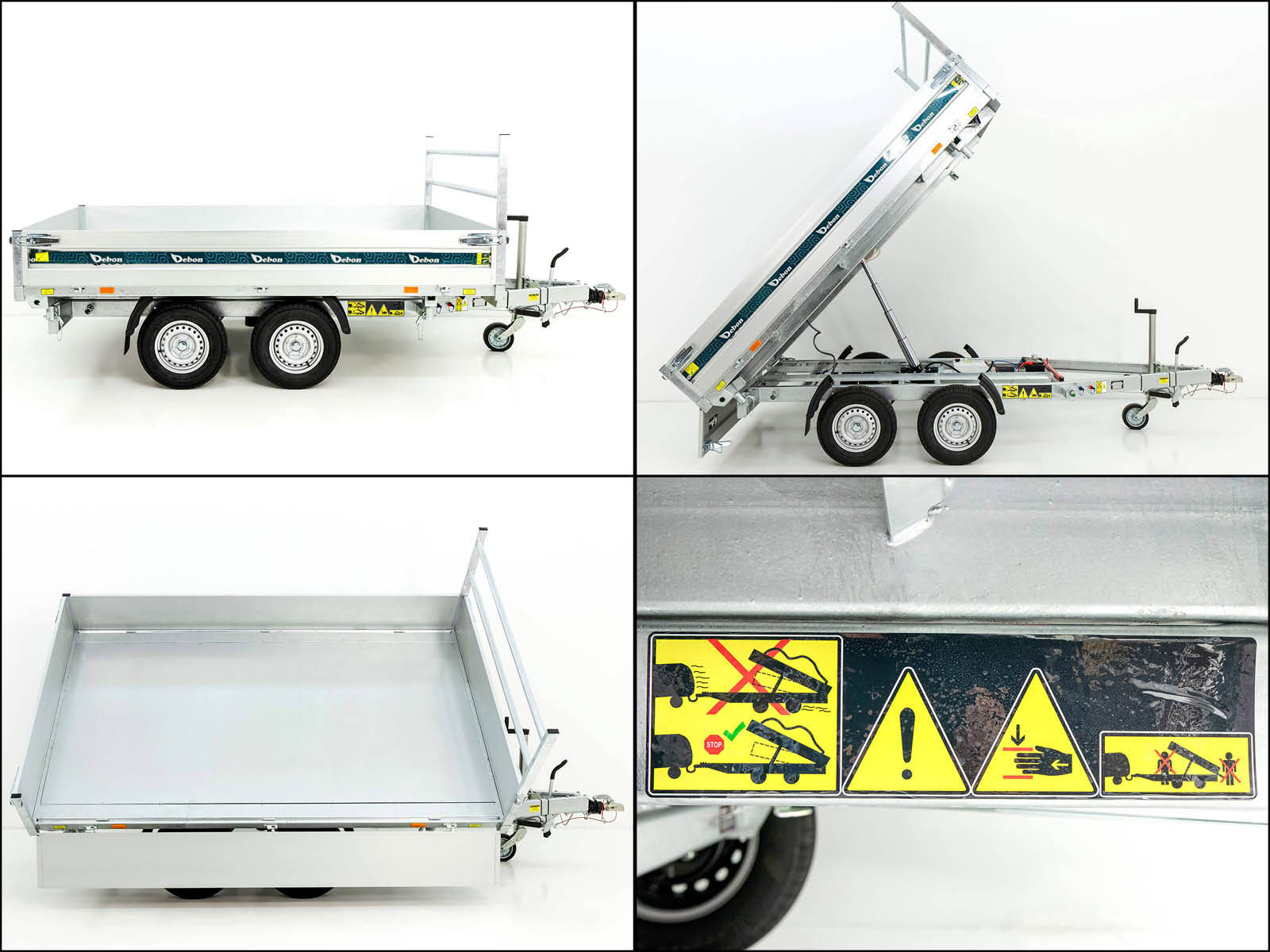 PKW-Anhänger Debon | 180x306cm | 2600kg zGG (Réf. GA-10645-25) – Bild 3