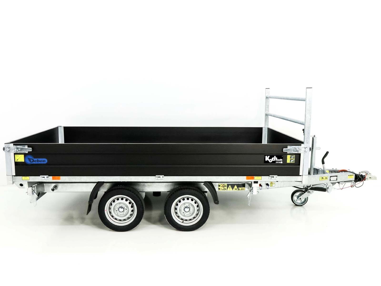Debon Dreiseitenkipper 180×324 3,5t - Black Edition Neufahrzeug – Bild 11