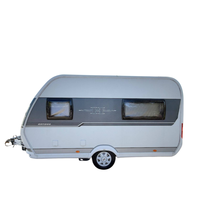 Wohnwagen, Querbett, unter 5 m, neuer Bau, 4 Schlafplätze, Hobby 390 SF Ontour