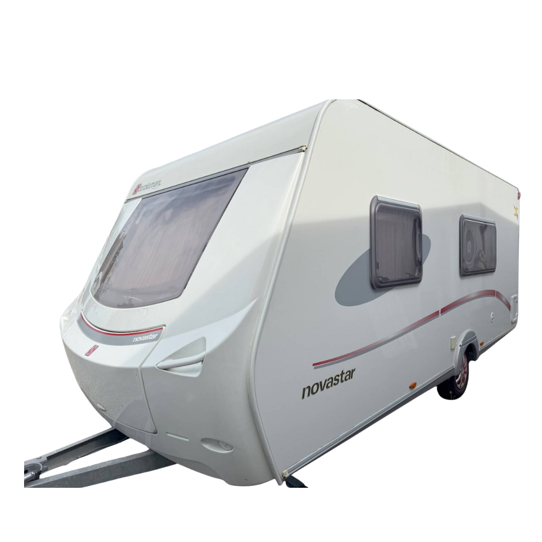 Wohnwagen, Bett in der Mitte, 4 Schlafplätze, klimatisiert, Sterckeman Novastar 500 CP – Bild 2